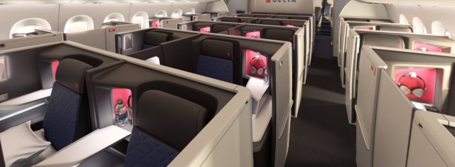 Image result for delta one cabin